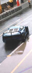 24h du Mans 1995 : sortie des stands de la F40 N&deg;34